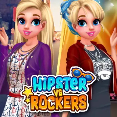 Hipsters vs Rockers oyunu