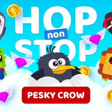 Hop non Stop - Pesky Crow game