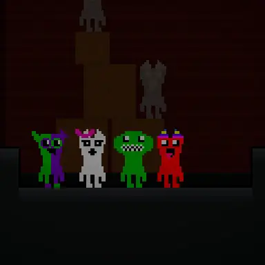 Horror Ban Ban 1 2 Player Parkour game