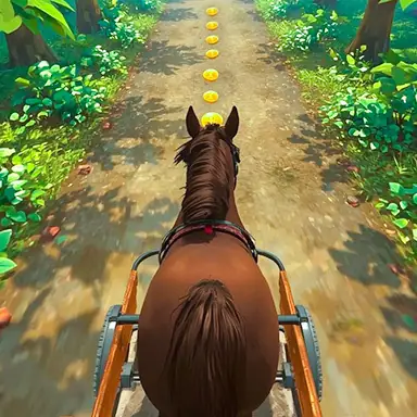 Horse Kart Runner Game oyunu