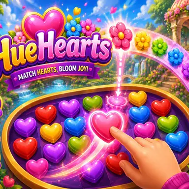 HueHearts oyunu