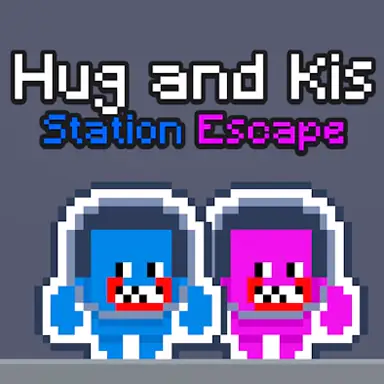 Hug and Kis Station Escape oyunu