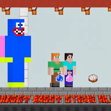 Huggy Kissy vs Steve Alex game