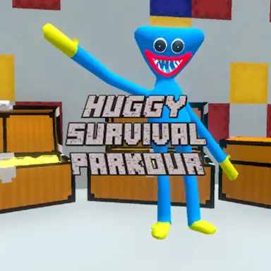 Huggy Survival Parkour game