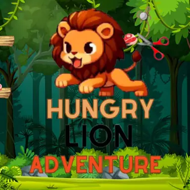 Hungry Lion Adventure game