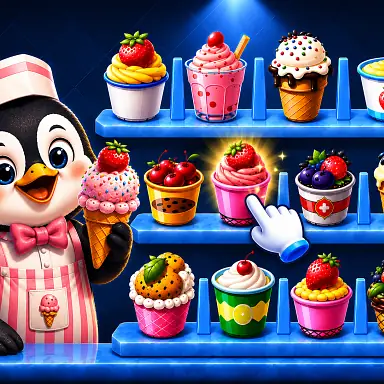 Ice Cream Sorting oyunu