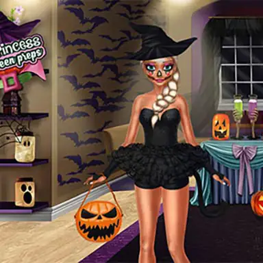 ICE QUEEN HALLOWEEN PARTY oyunu