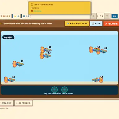 Idle Aquarium game