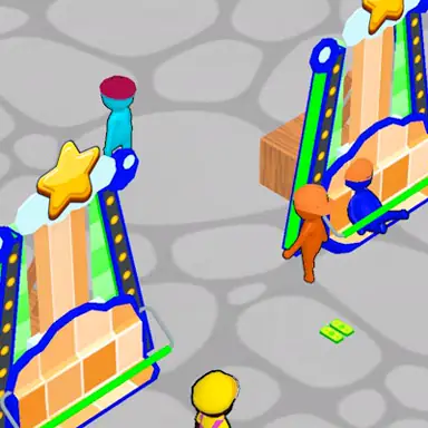 Idle Coaster Park Game game