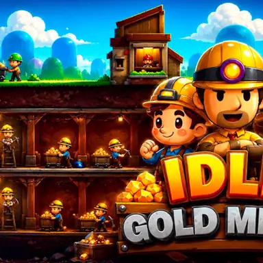 Idle Gold Miner game