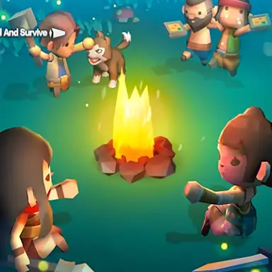 Idle Island: Build And Survive oyunu
