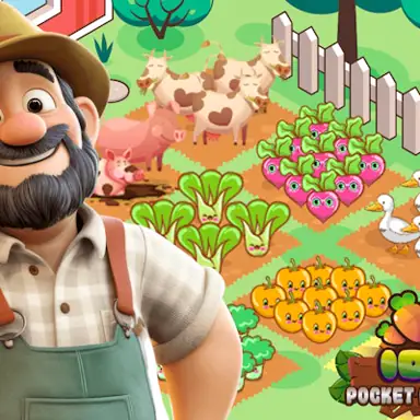 Idle Pocket Farm Boss game