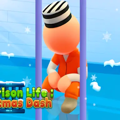 Idle Prison Life Christmas Dash game