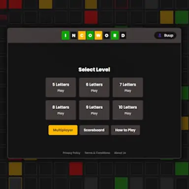 Incoword game