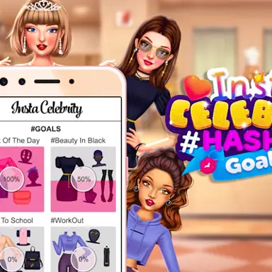 Insta Celebrity Hashtag Goals game
