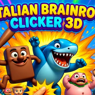 Italian Brainrot Clicker 3D oyunu