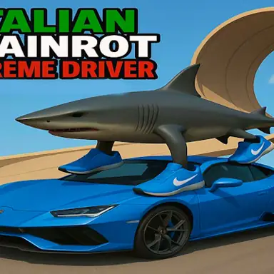 Italian Brainrot Extreme Driver game