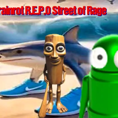 Italian Brainrot R.E.P.O Street of Rage game