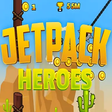Jetpack Heroes game