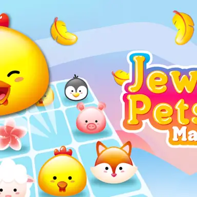 Jewel Pets Match game
