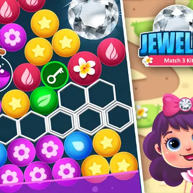 Jewelry Match 3 Kit oyunu