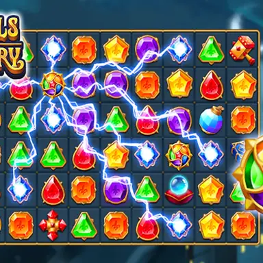 Jewels Mystery - Match 3 Puzzle oyunu