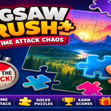 Jigsaw Rush - Time Attack Chaos oyunu