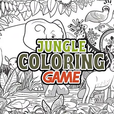 Jungle Coloring Game game