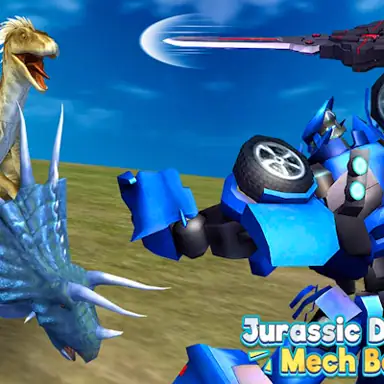 Jurassic Dinosaur Mech Battle oyunu