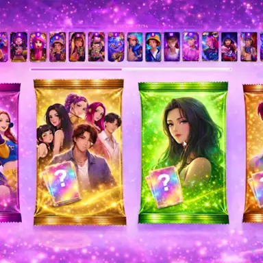 K-Pop Card Collection oyunu
