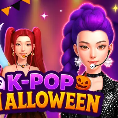 K Pop Hunter Halloween Fashion oyunu