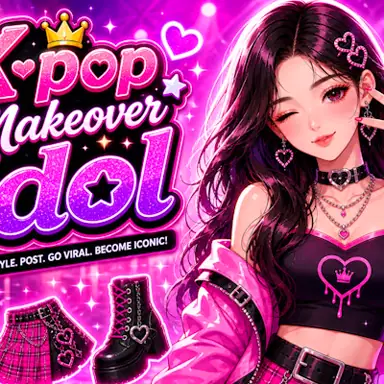K-pop Makeover Idol oyunu