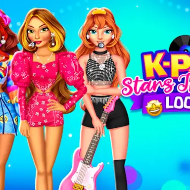 K-Pop Stars Inspired Look oyunu
