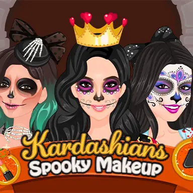 Kardashians Spooky Makeup game