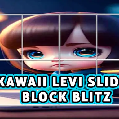 Kawaii Levi Slider Block Blitz oyunu