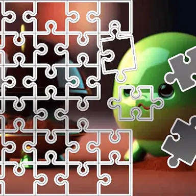Keroppi Jigsaw Saga oyunu