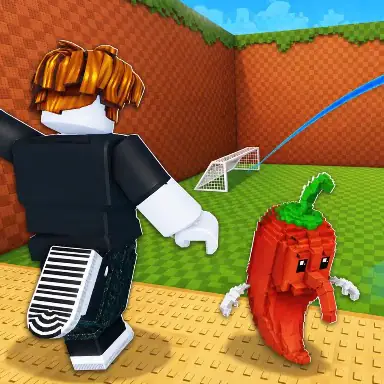 Kick a Lucky Block: Tsunami Football oyunu