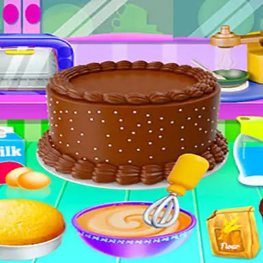 Kid Cakes Maker Cooking Bakery oyunu