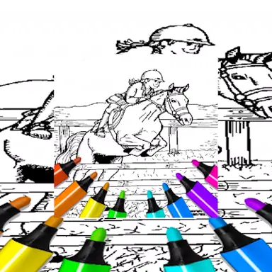 Kid Jumping Coloring oyunu