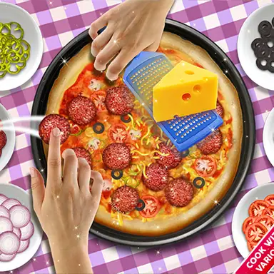 Kids Pizza Chef Cooking Game - Girls Cooking Game game