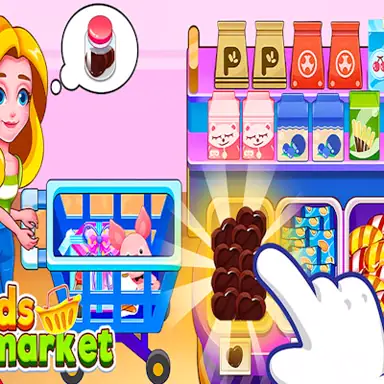 Kids Supermarket oyunu