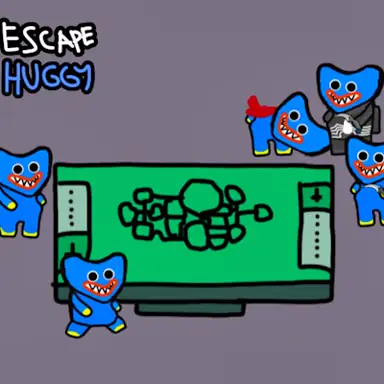 Killer Escape Huggy oyunu