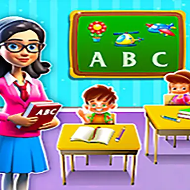 Kindergarten School Teacher oyunu