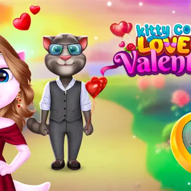 Kitty Couple Lovely Valentine oyunu
