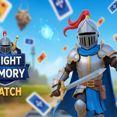 Knight Memory Match Game game