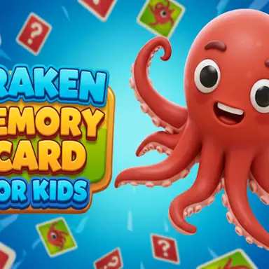 Kraken Memory Card for Kids oyunu