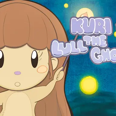 Kuri in Lull the Ghosts! oyunu