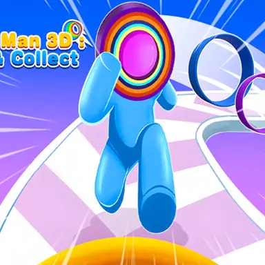 Layer Man 3d Run Collect game