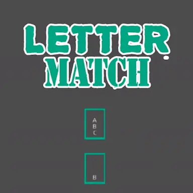 Letter Match game