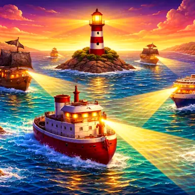 Lighthouse Guardian of the Seas game